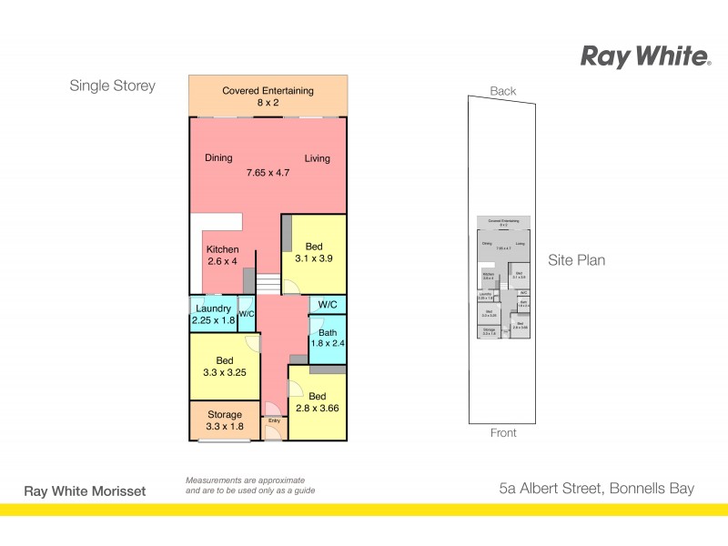5a Albert Street, Bonnells Bay NSW 2264 Floorplan