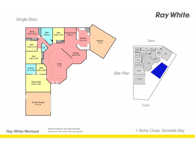 1 Aloha Close, Bonnells Bay NSW 2264 Floorplan