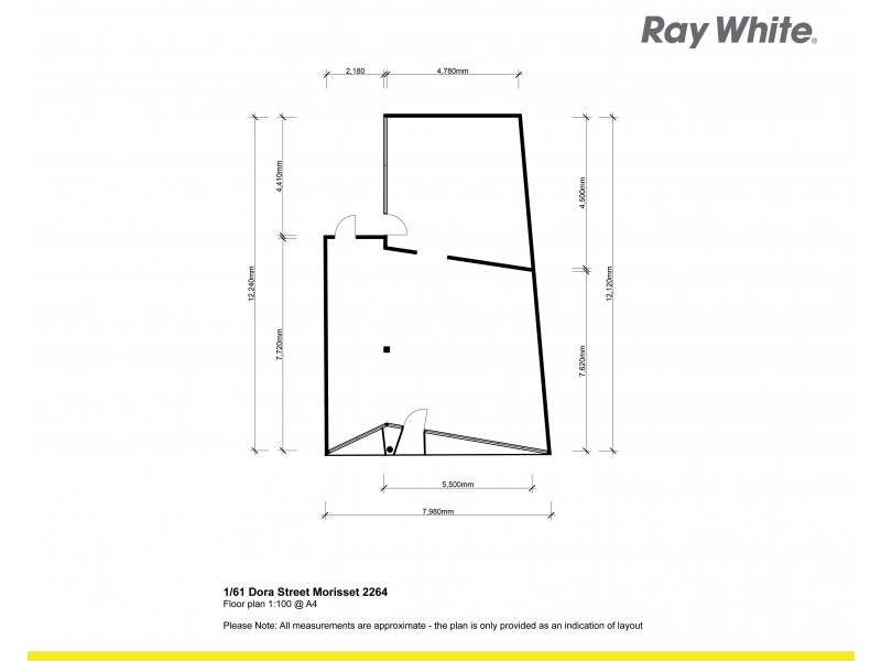 1/61 Dora St, Morisset NSW 2264 Floorplan
