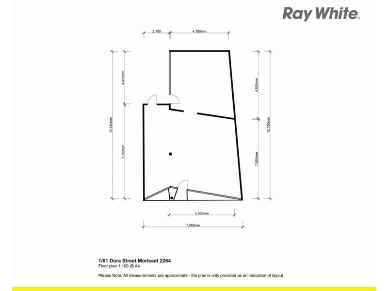 1/61 Dora St, Morisset NSW 2264 Floorplan