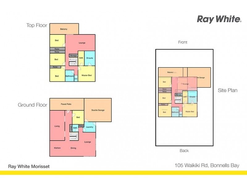 105 Waikiki Road, Bonnells Bay NSW 2264 Floorplan