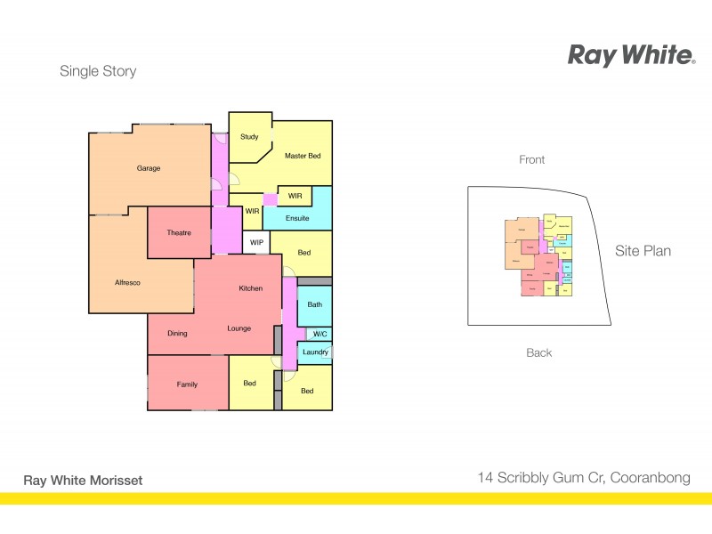 14 Scribbly Gum Crescent, Cooranbong NSW 2265 Floorplan