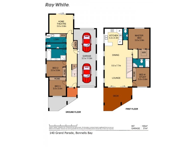 140 Grand Parade, Bonnells Bay NSW 2264 Floorplan