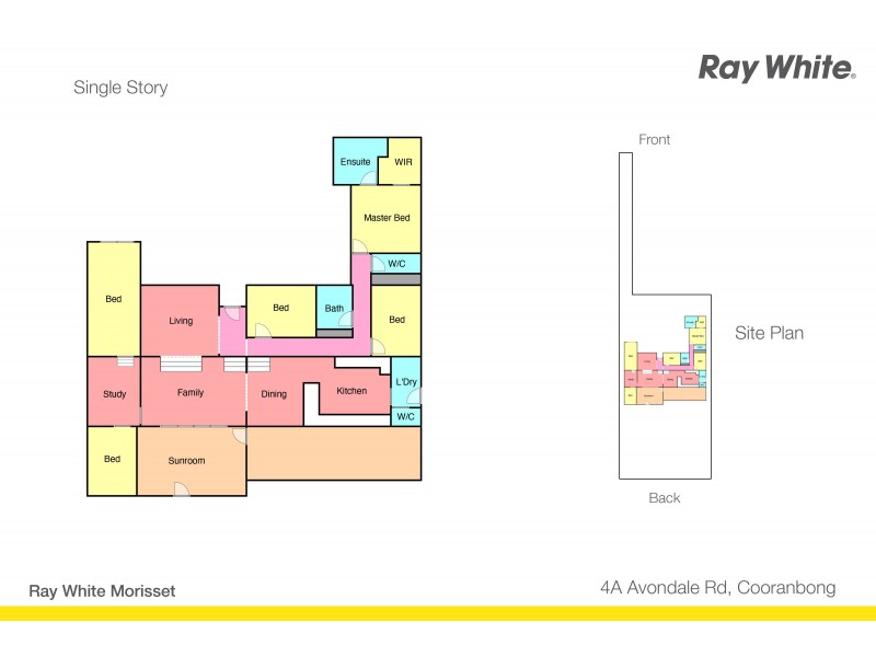 4a Avondale Road, Cooranbong NSW 2265 Floorplan