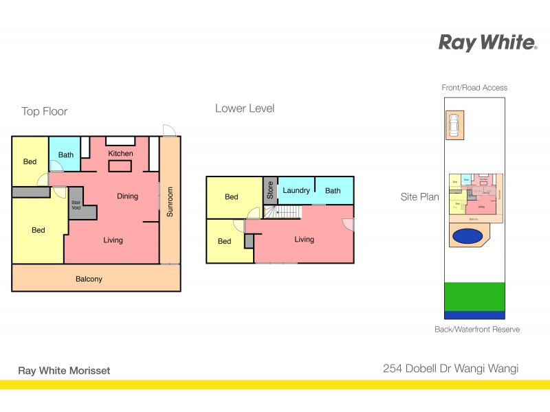 254 Dobell Dr, Wangi Wangi NSW 2267 Floorplan