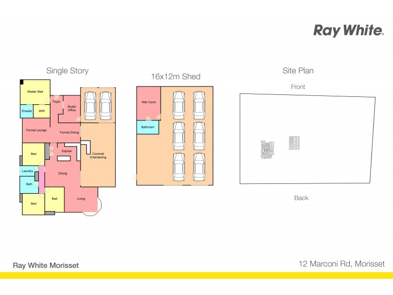 12 Marconi Road, Morisset NSW 2264 Floorplan