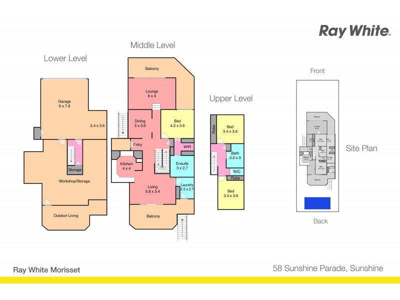 58 Sunshine Parade, Sunshine NSW 2264 Floorplan