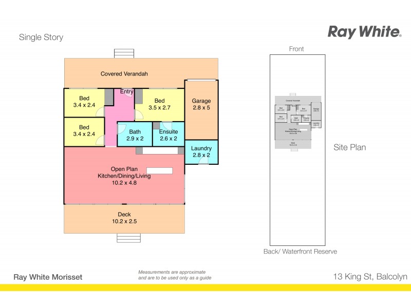 13 King Street, Balcolyn NSW 2264 Floorplan