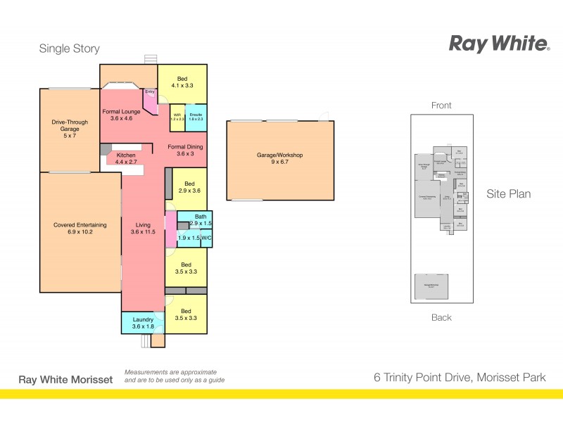 6 Trinity Point Drive, Morisset Park NSW 2264 Floorplan