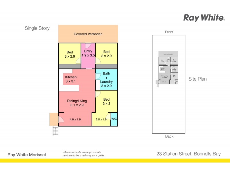 23 Station St, Bonnells Bay NSW 2264 Floorplan