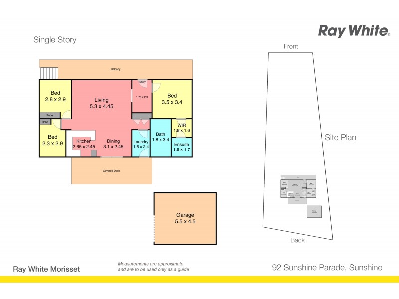 92 Sunshine Parade, Sunshine NSW 2264 Floorplan