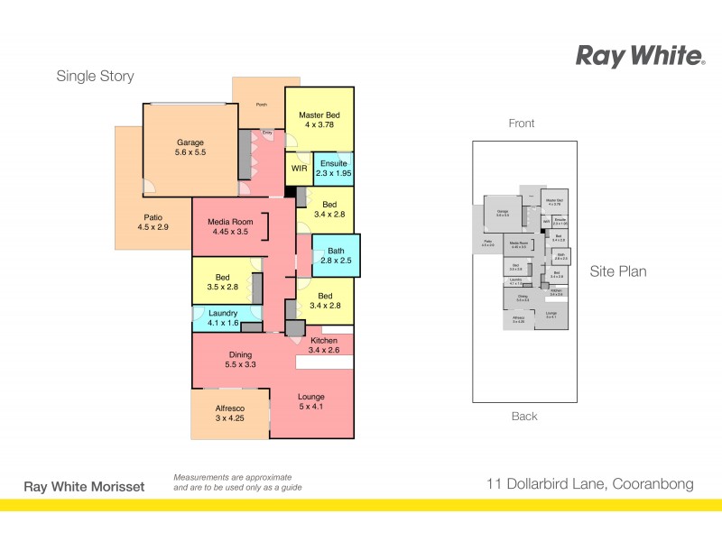 11 Dollarbird Lane, Cooranbong NSW 2265 Floorplan