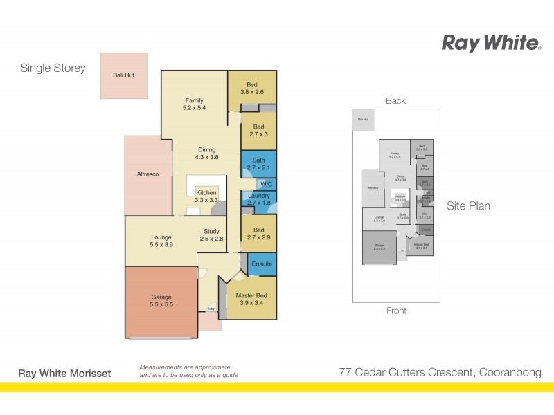 77 Cedar Cutters Crescent, Cooranbong NSW 2265 Floorplan