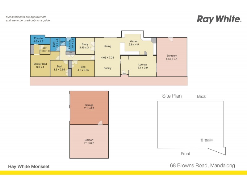 68 Browns Road, Mandalong NSW 2264 Floorplan