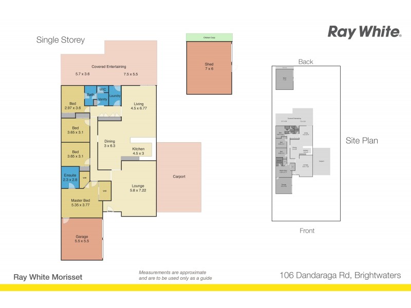 106 Dandaraga Road, Brightwaters NSW 2264 Floorplan