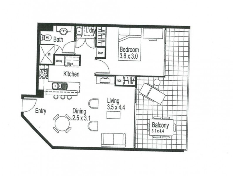 46/27 Station Road, Indooroopilly QLD 4068 Floorplan