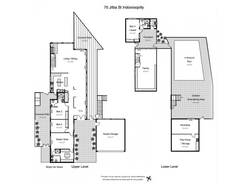 75 Jilba Street, Indooroopilly QLD 4068 Floorplan
