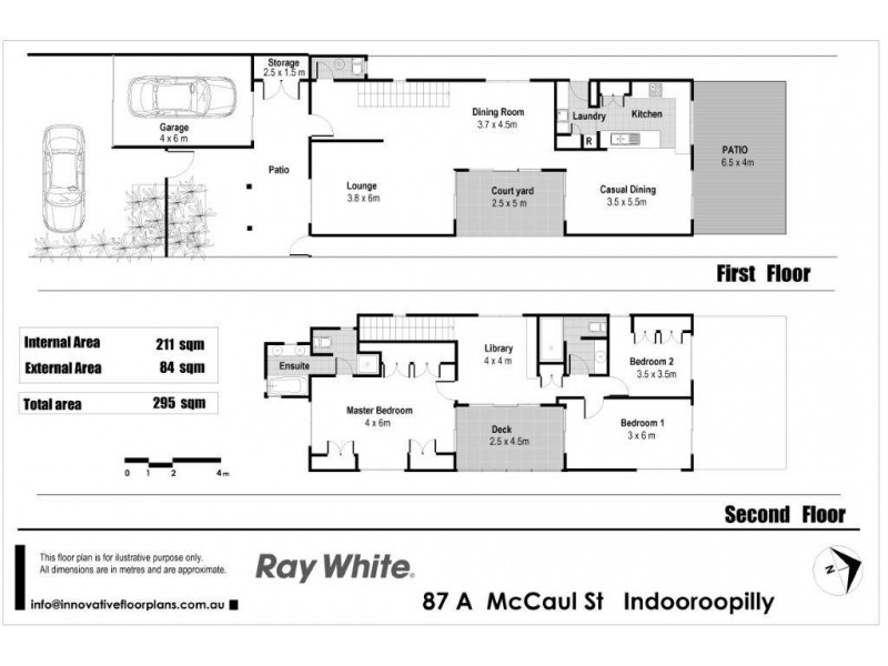87a McCaul Street, Indooroopilly QLD 4068 Floorplan