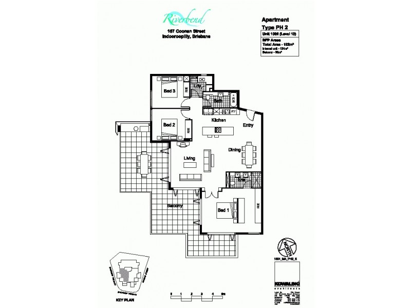 PH2/30 Riverview Terrace, Indooroopilly QLD 4068 Floorplan
