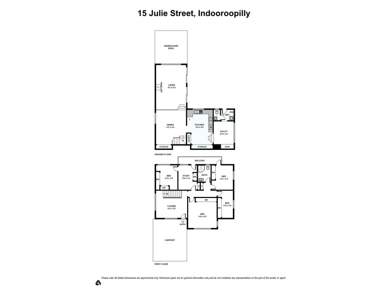 15 Julie Street, Indooroopilly QLD 4068 Floorplan