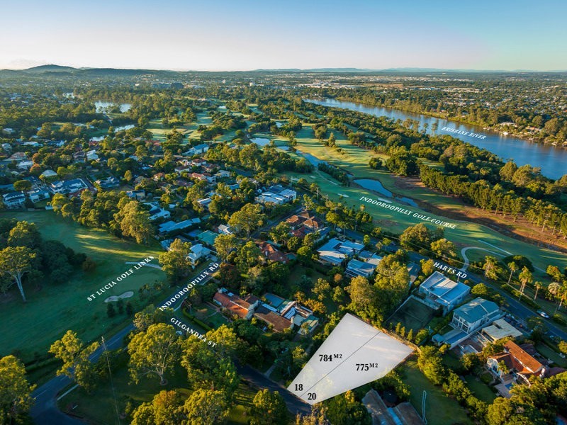 18 and 20 Gilgandra Street, Indooroopilly QLD 4068