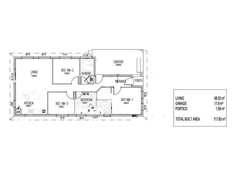 Lot 2/219 Kesters Road, Para Hills SA 5096 Floorplan