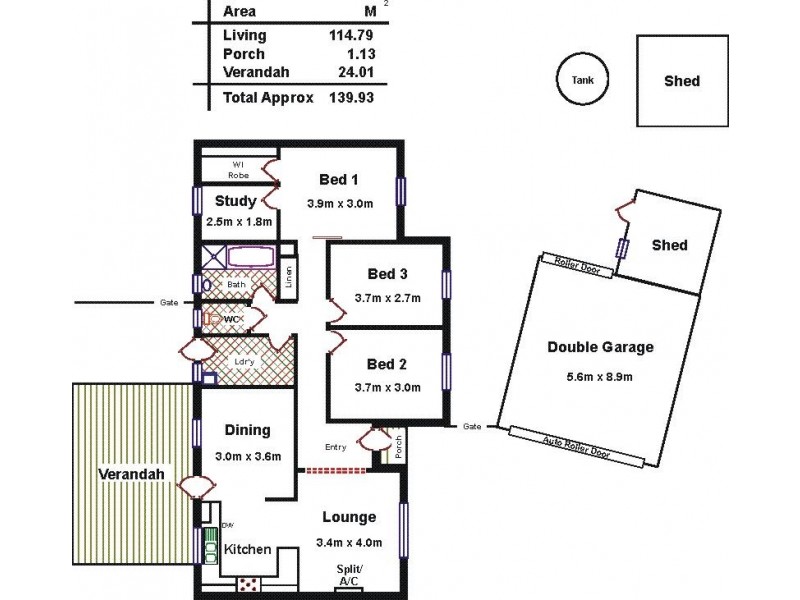 32 Bauhinia Drive, Parafield Gardens SA 5107 Floorplan
