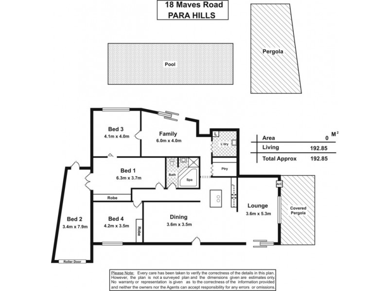 18 Maves Road, Para Hills SA 5096 Floorplan