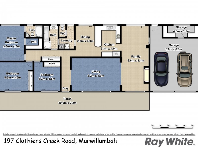 197 Clothiers Creek Rd, Nunderi NSW 2484 Floorplan
