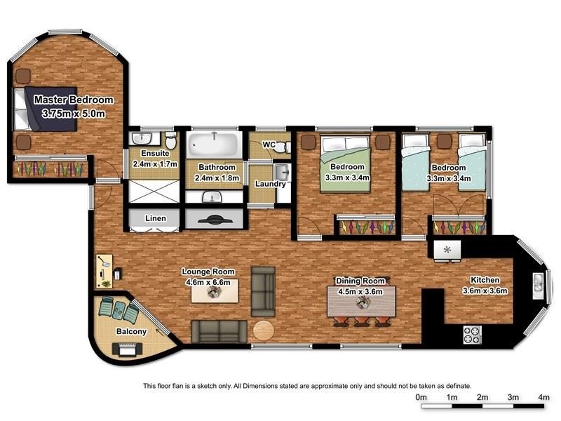 4/10 Tweed Coast rd, Hastings Point NSW 2489 Floorplan