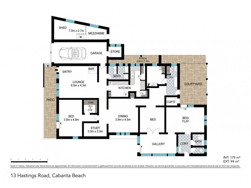 13 Hastings Road, Cabarita Beach NSW 2488 Floorplan