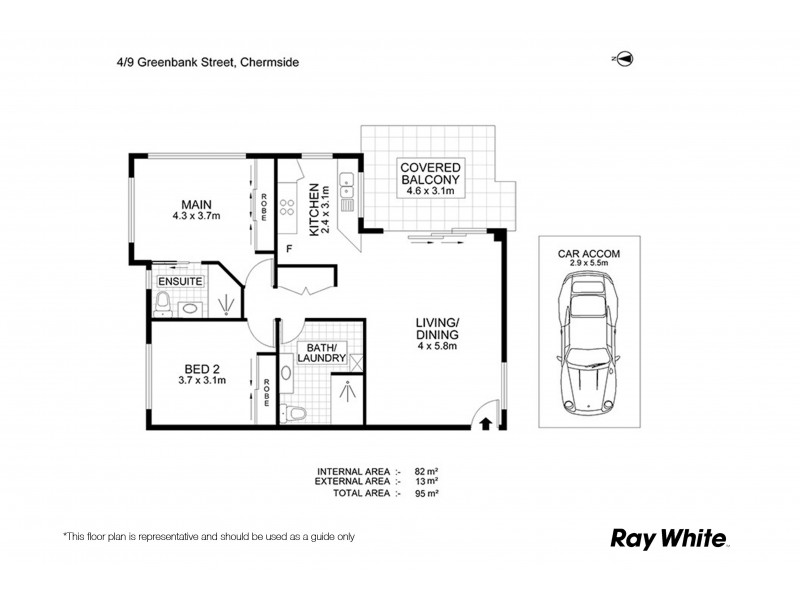 4 / 9 Greenbank Street, Chermside QLD 4032