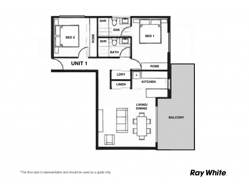 1 / 22 Buna Street, Chermside QLD 4032 Floorplan