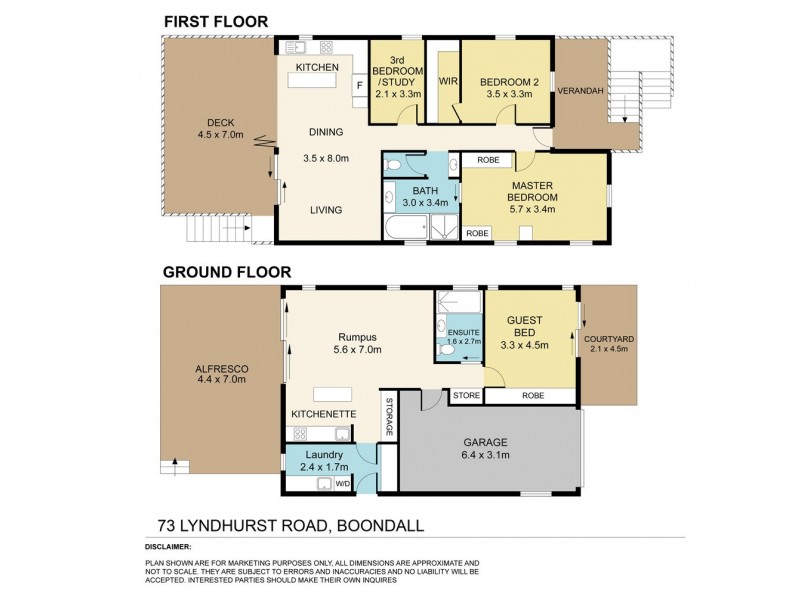 73 Lyndhurst Road, Boondall QLD 4034 Floorplan