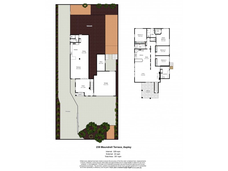 239 Maundrell Terrace, Aspley QLD 4034 Floorplan