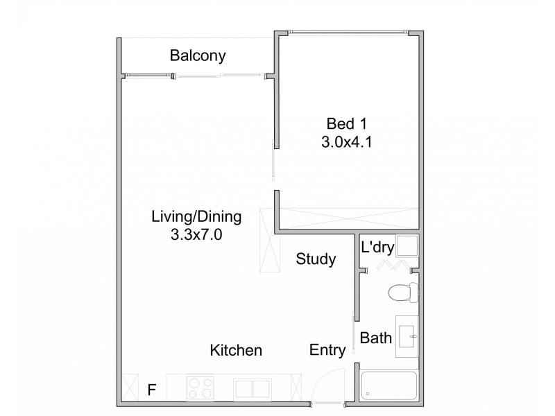 513 and 514 / 35 Hercules Street, Hamilton QLD 4007 Floorplan