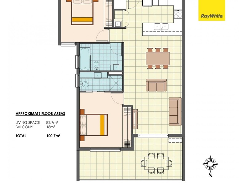 14 / 11-15 View Street, Chermside QLD 4032 Floorplan