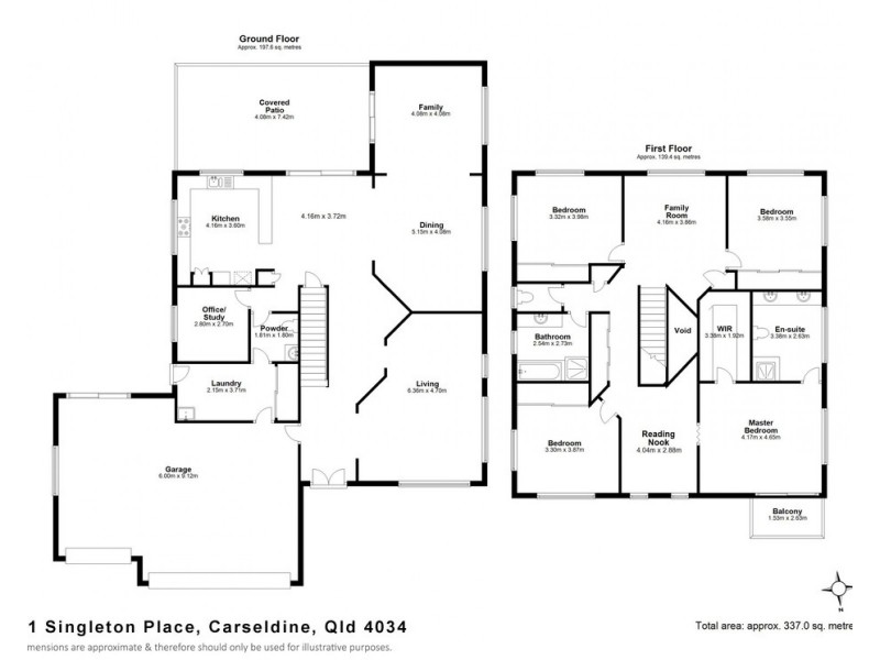 11 Singleton Place, Carseldine QLD 4034 Floorplan