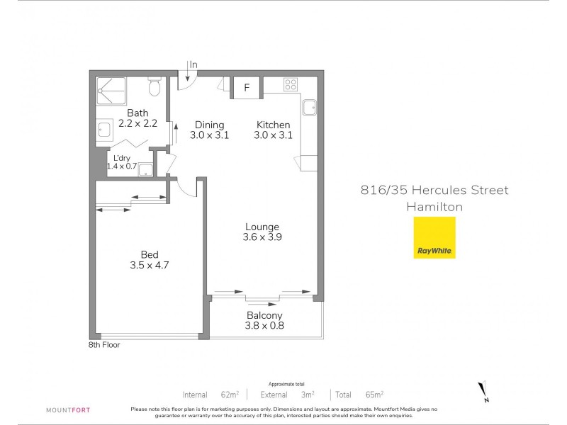 816 / 35 Hercules Street, Hamilton QLD 4007