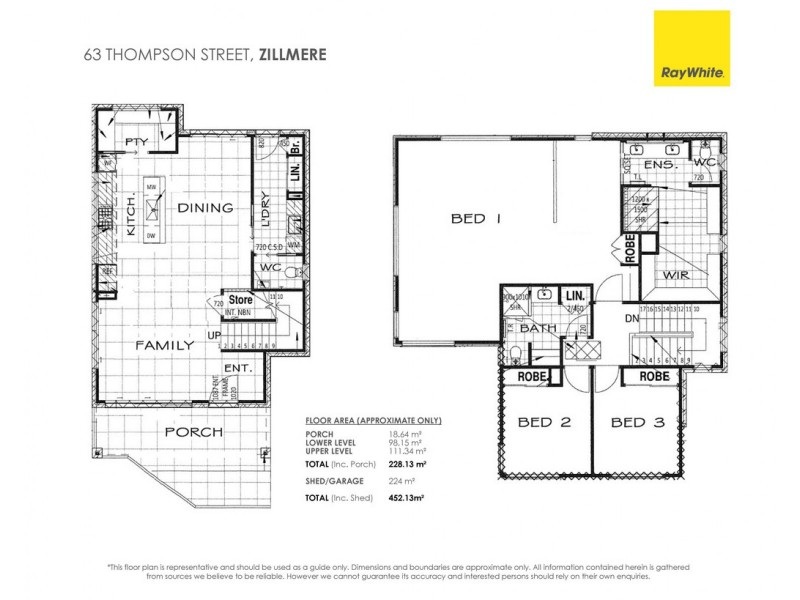63 Thompson Street, Zillmere QLD 4034 Floorplan