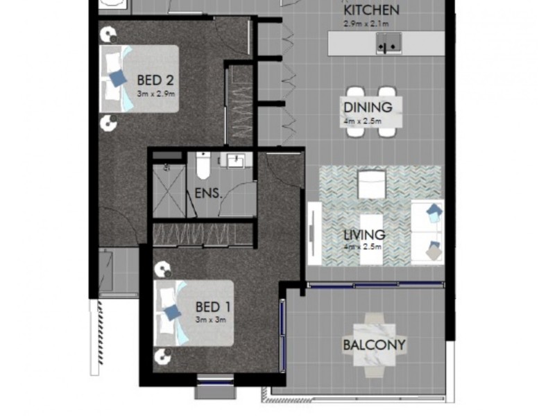 42 / 509 Rode Road, Chermside QLD 4032 Floorplan