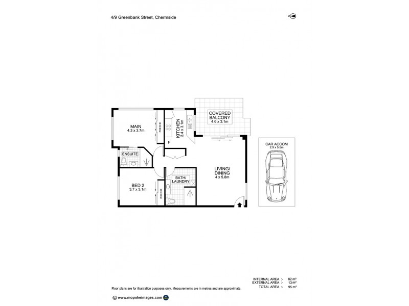 Unit 2 / 9 Greenbank Street, Chermside QLD 4032
