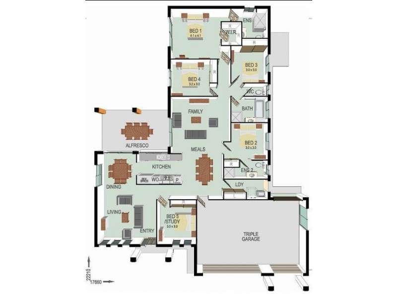 32 Tulip Street, Yamanto QLD 4305 Floorplan