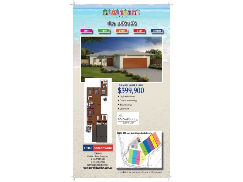 Lot 8 “The Dugong”, Beach Hut Lane, Airlie Beach QLD 4802