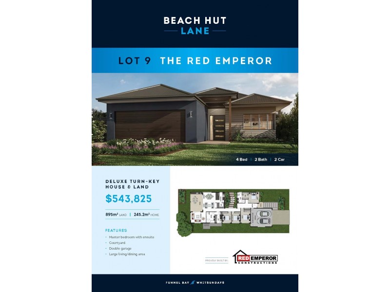 Lot 9 “The Red Emperor”, Beach Hut Lane, Airlie Beach QLD 4802