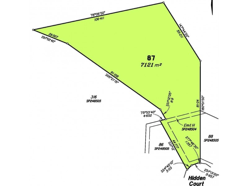 Lot 87 Hidden Court, Cannonvale QLD 4802