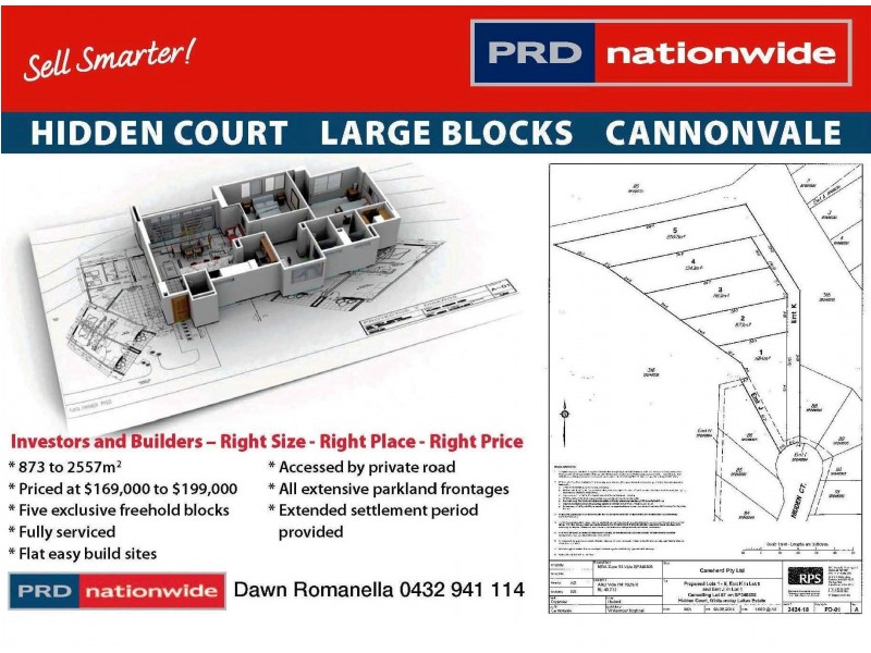 Lots 1-5 at 87 Hidden Court, Cannonvale QLD 4802