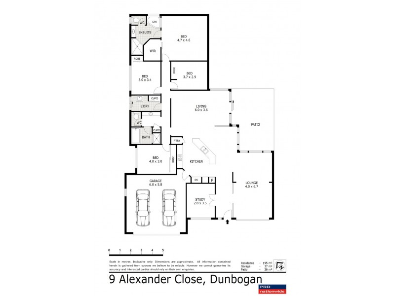 9 Alexander Close, Dunbogan NSW 2443 Floorplan