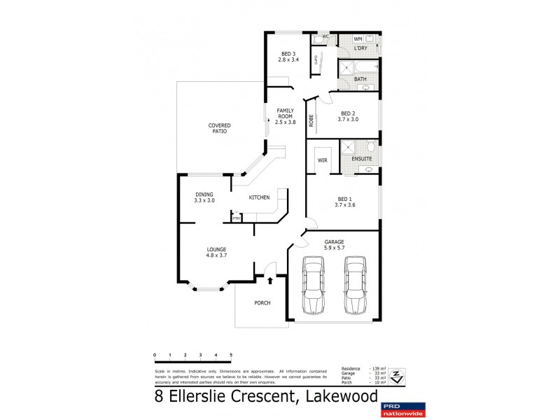 8 Ellerslie Crescent, Lakewood NSW 2443