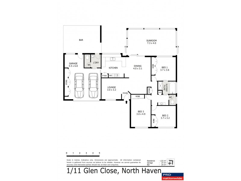 1/11 Glen Close, North Haven NSW 2443 Floorplan